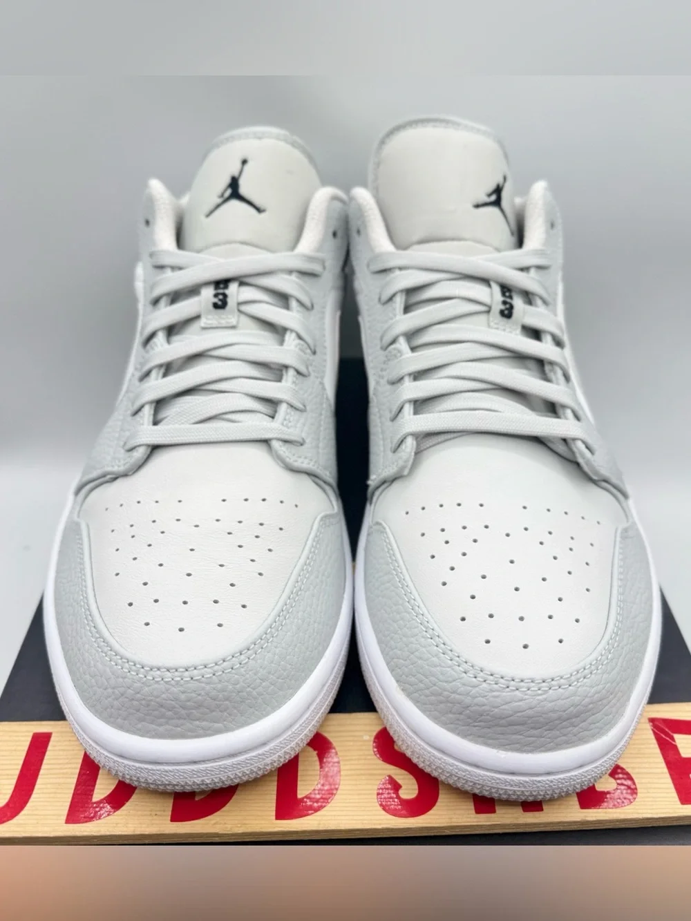 Nike Air Jordan 1 Low White Camo 2021 White Neutral Grey Men’s Size 13 NIB  New